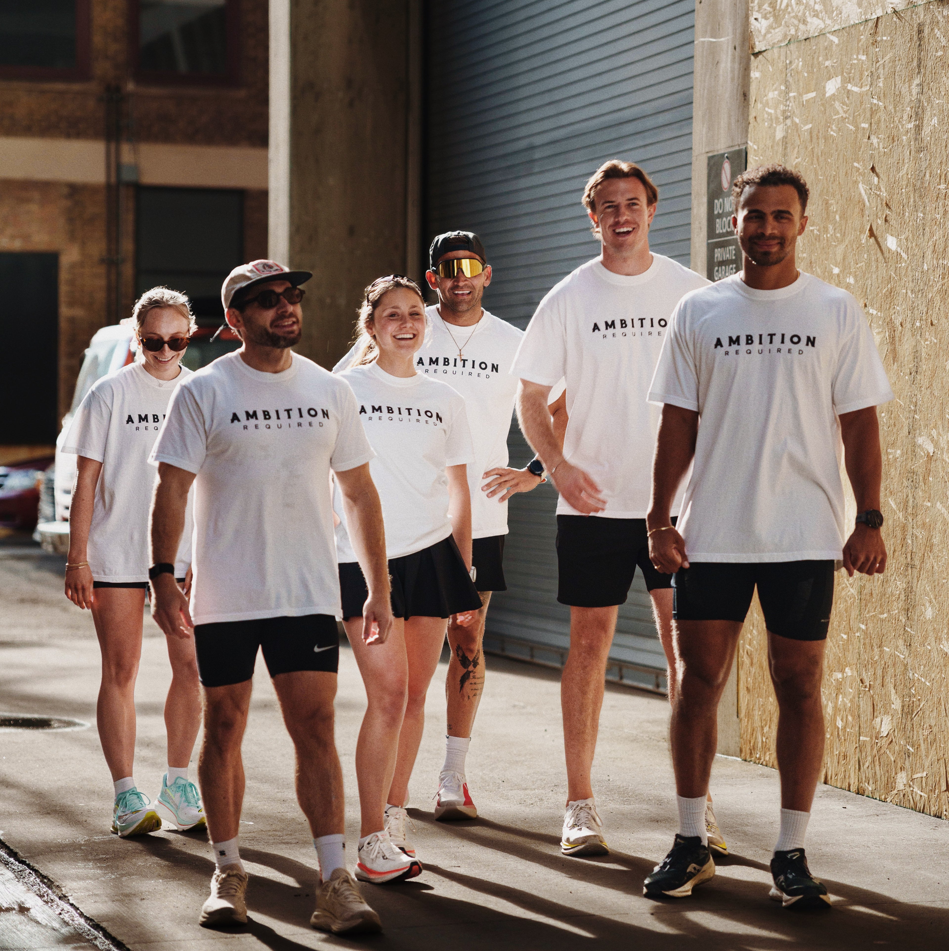 Ambition Required Tee - White